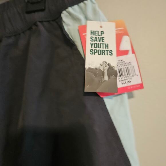 Women's Medium DSG Twitch + Allison Dark Cloud Cover Nylon Grey and mint pants - Picture 5 of 6